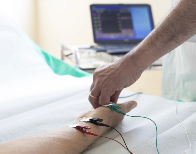 Elettromiografia (EMG) nei Centri Medici Ergéa per lo studio dei nervi periferici
